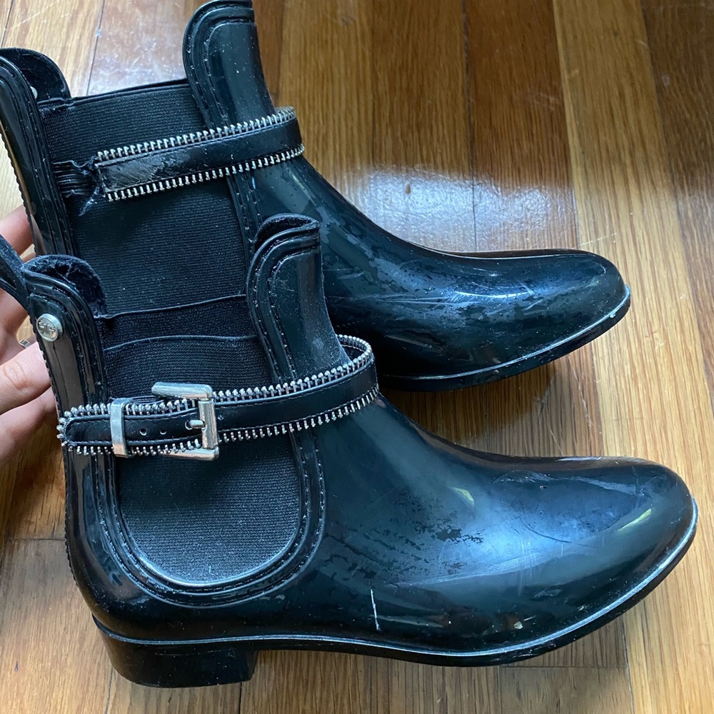 Cute stylish women rainboots